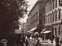 Zrinjevac, oko 1935. godine, pogled na jug